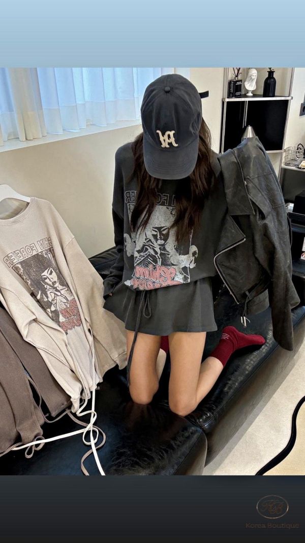 FW2737 秋季 可綁帶的長版tee 太好看啦 