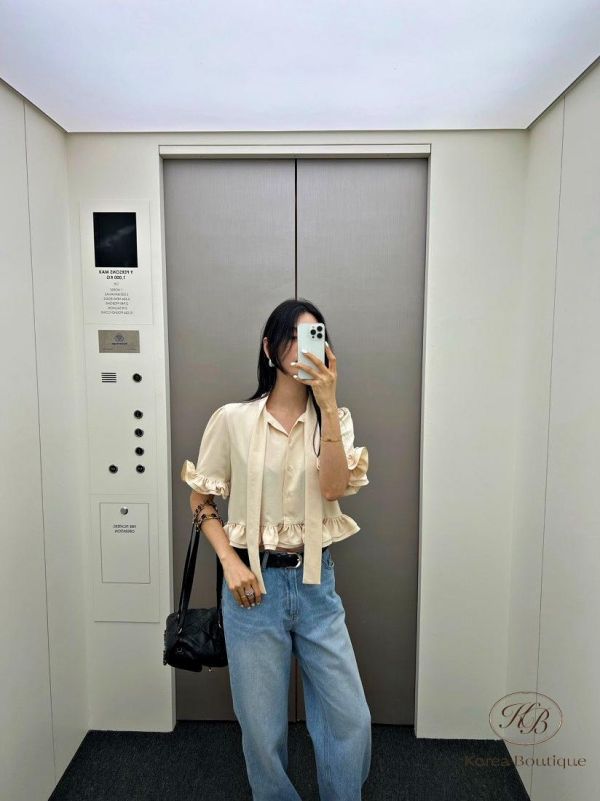 SS182 春季 好美的波浪襯衫 