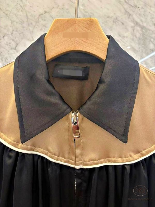Fw192 秋季 秋冬色感拼接外套 