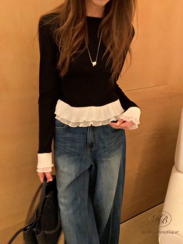 Fw249 秋季 下擺好美的上衣 