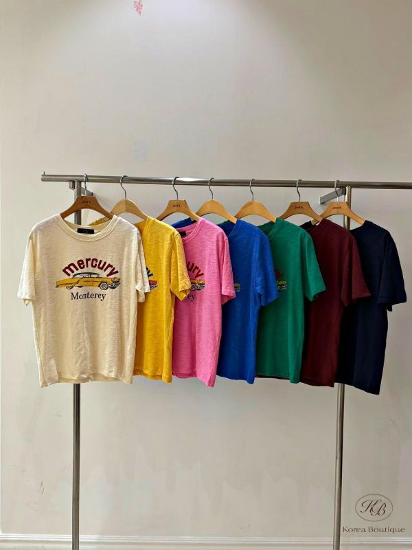 FW2629 秋季 復古車tee 