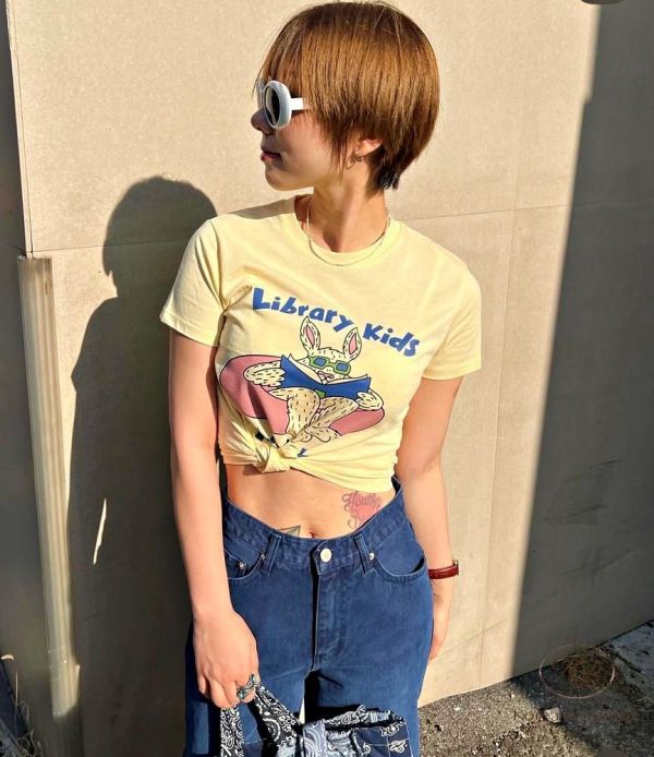 SS420 春季 圖書館兔兔tee 