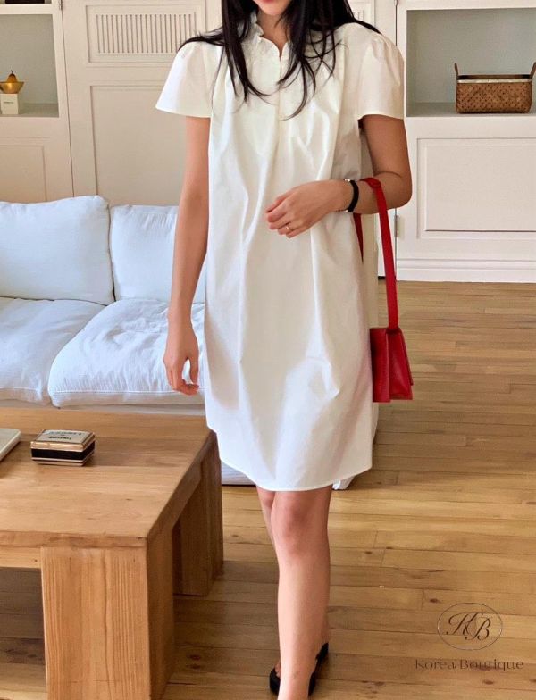 SS292 春季 優雅領洋裝 