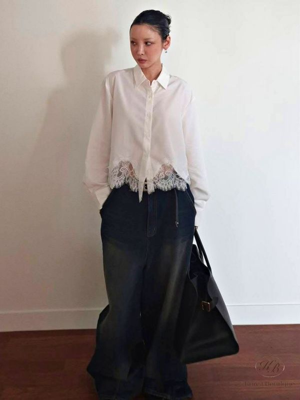 Fw118 秋季 下擺好美的襯衫 