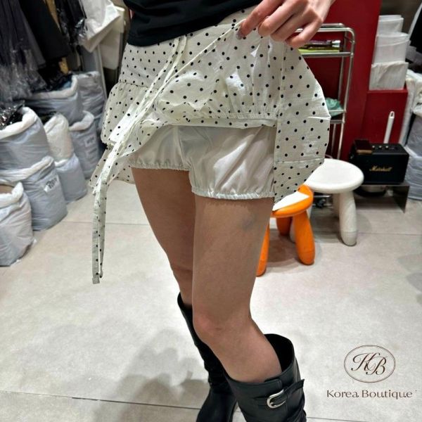 SS298 春季 點點蛋糕褲裙 