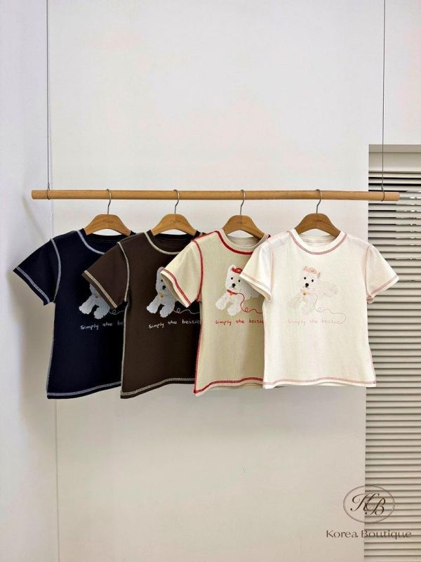 SS536 夏季 可雙面穿的狗狗tee 