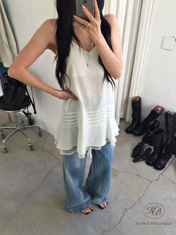 SS236 春季 好美的細肩帶洋裝 