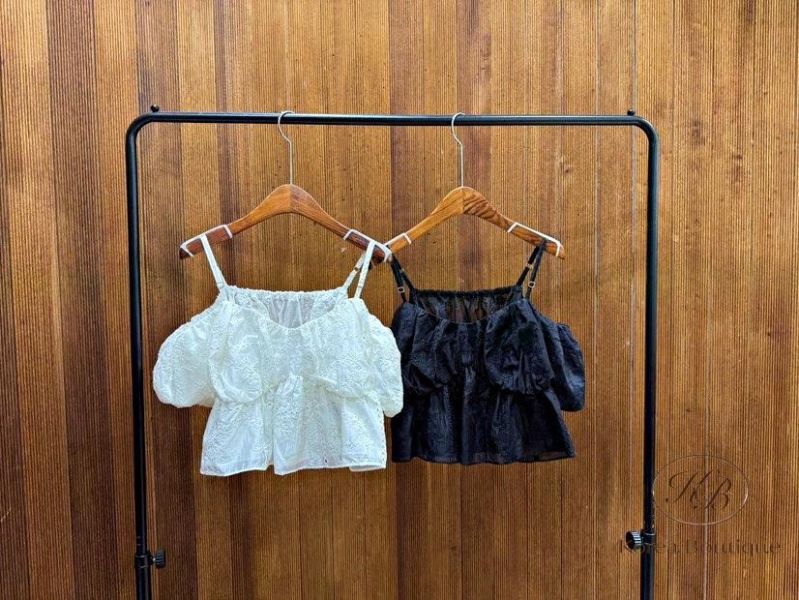 SS428 春季 肩帶小性感上衣 