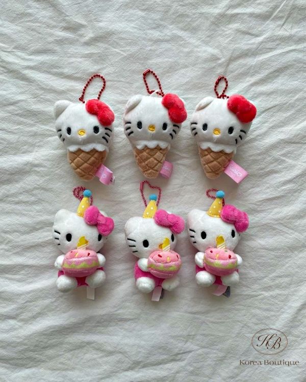 Fw137 韓國 三麗歐 kitty冰淇淋吊飾 