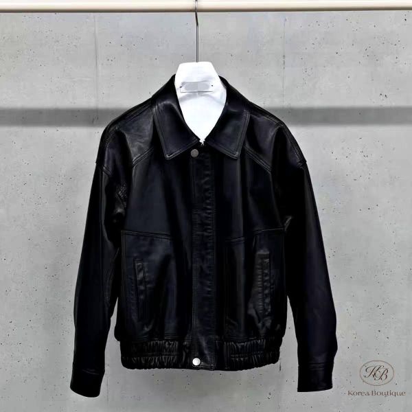 SS149 春季 高單設計家 質感羊皮外套 