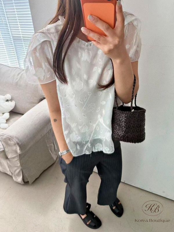 SS354 春季 條紋八分西裝褲 