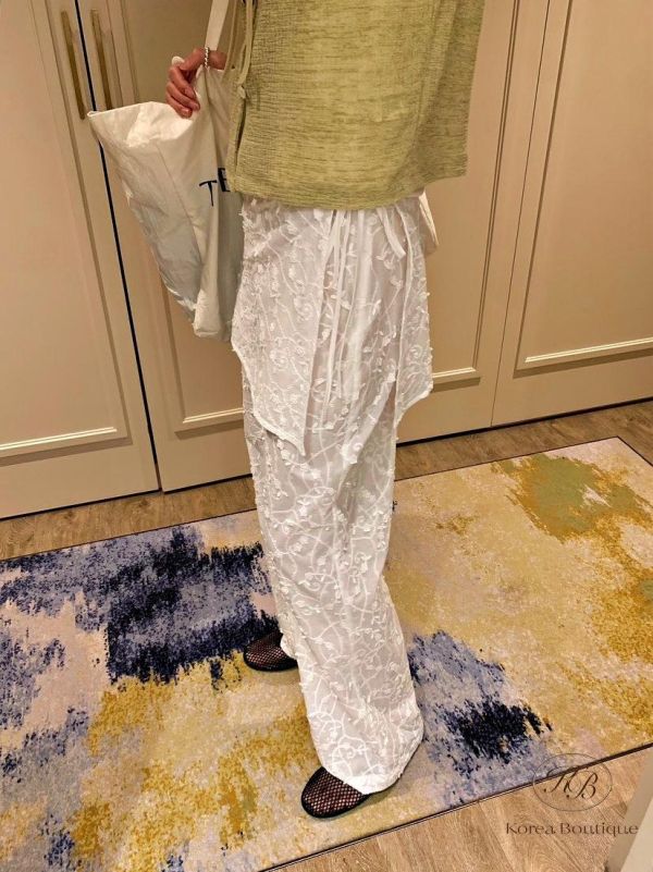 SS460 春季 裙簾蕾絲褲 