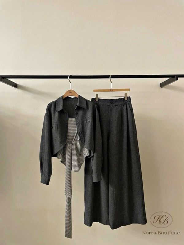 SS311 春季 三件式套裝 