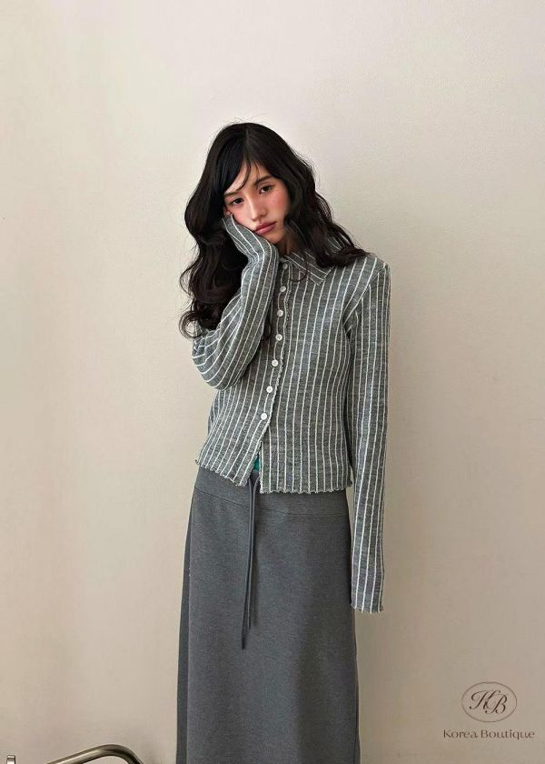 SS12 春季 條紋修身上衣 