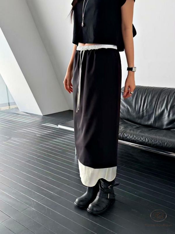 SS179 春季 紡紗西裝半身裙 均碼 