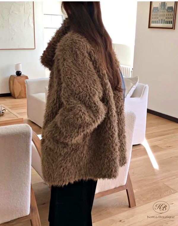 FWKR78 冬季 熊寶寶長版大衣 