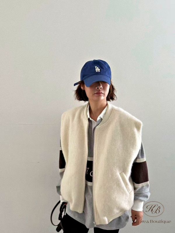 Fw402 秋季 QQ毛鋪棉背心 