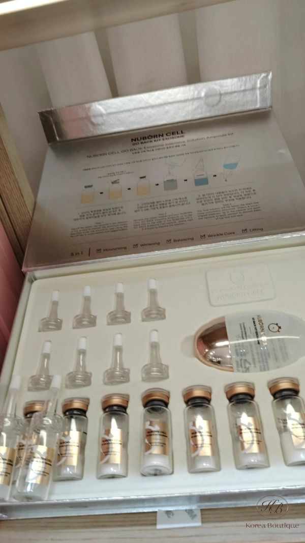 Make09 Blanc Dubu Nuborn Cell Go Back Kit Exosome 外泌體高效安瓶精華 細胞+安瓶精華組合 