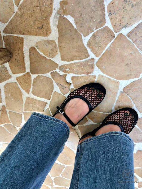 SS317 春季 網狀娃娃鞋 