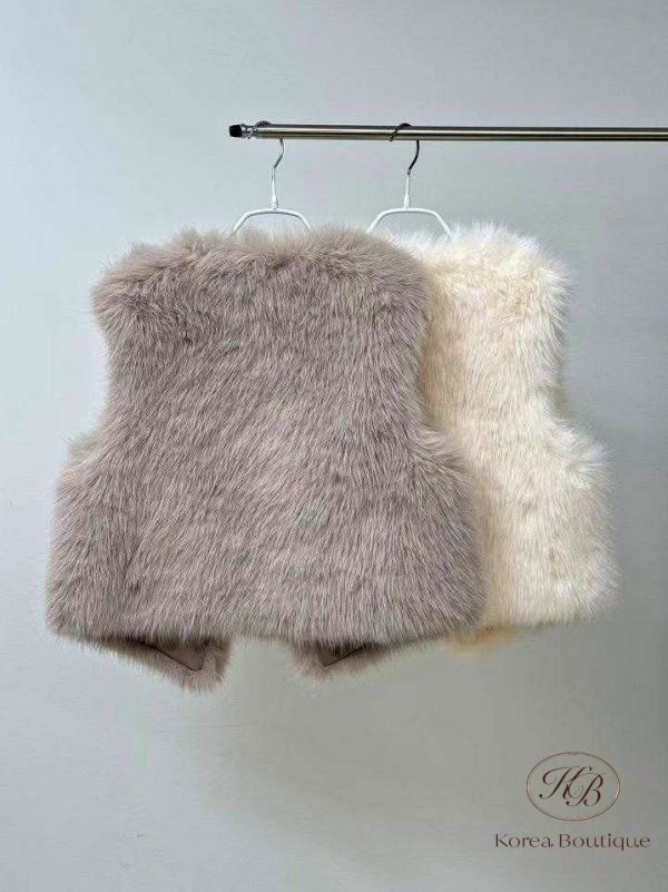 Fw470 冬季 客人點菜款 毛毛背心 