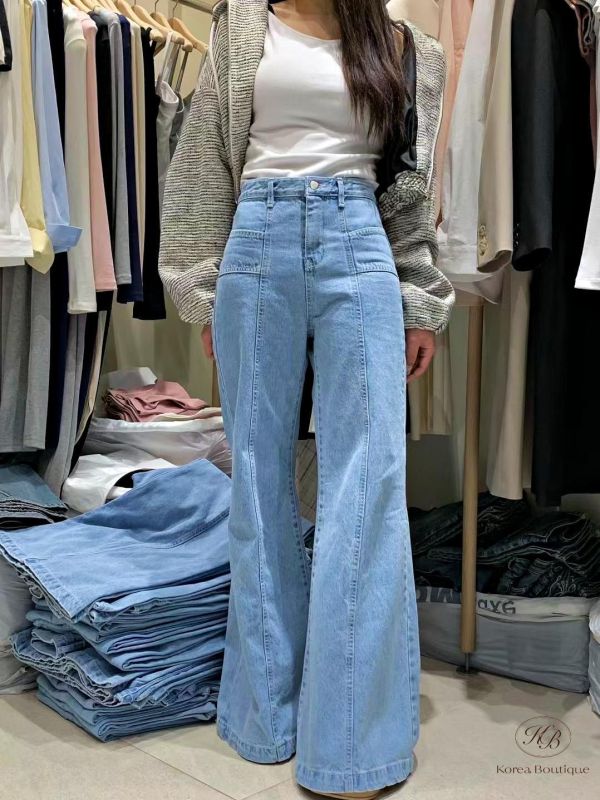 SS145 春季 腰部以下都是腿的牛仔褲 