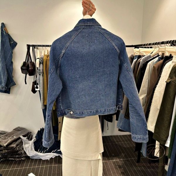 Fw395 秋季 客人點菜款 雙口袋牛仔外套 