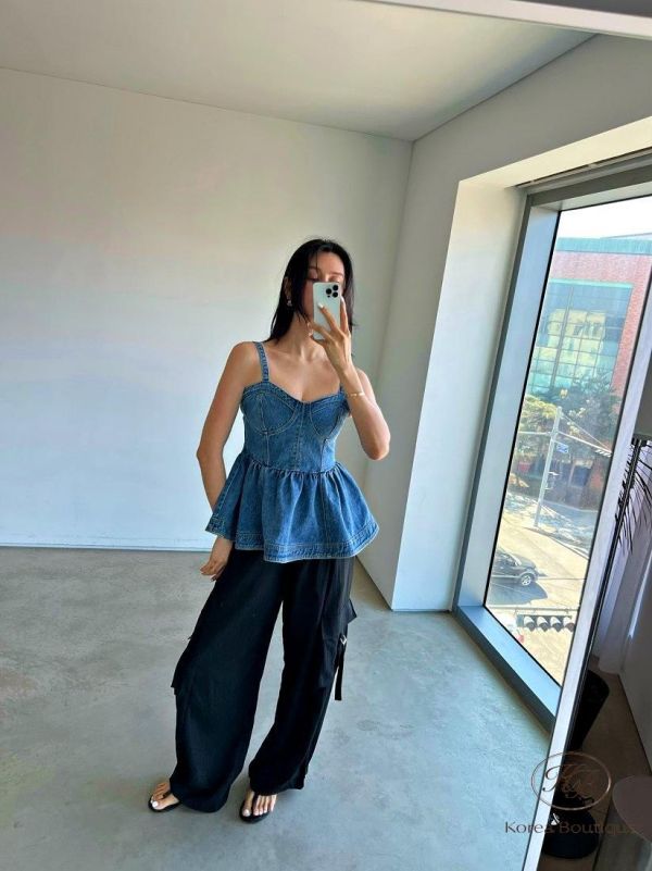 SS180 春季 馬甲洋裝感上衣 