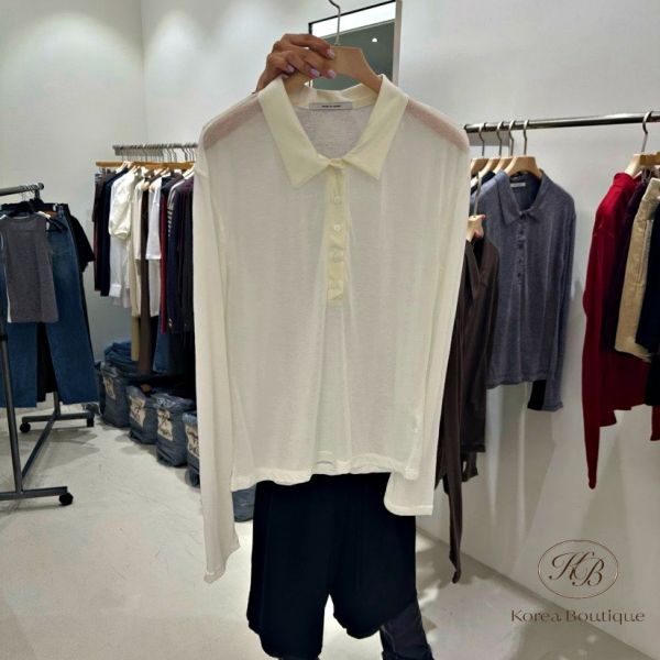 Fw214 秋季 彈性polo衫 