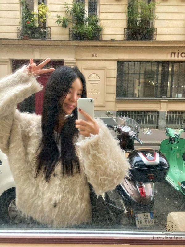 Fw408 秋季 捲捲毛 外套 