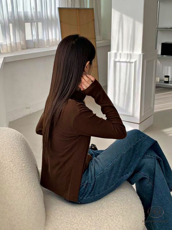 Fw413 秋季 高領背心套裝 