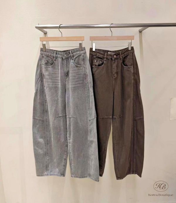 FW2622 秋季 立體剪裁工裝褲 