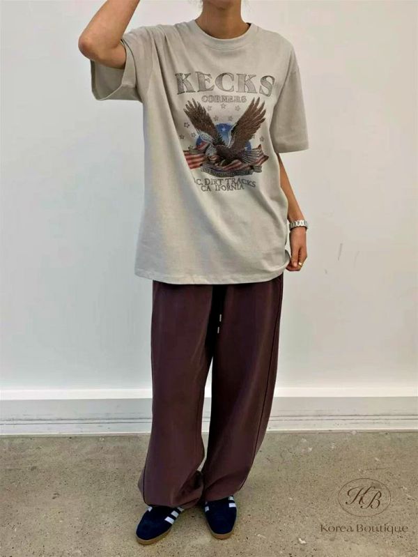 Fw146 秋季 老鷹 水洗tee 
