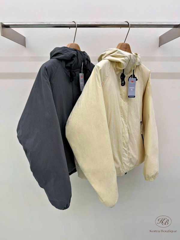 FW3845 秋季 質感雪莉棉連帽外套 輕盈舒服 