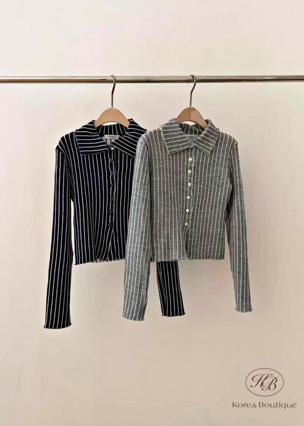 SS12 春季 條紋修身上衣 