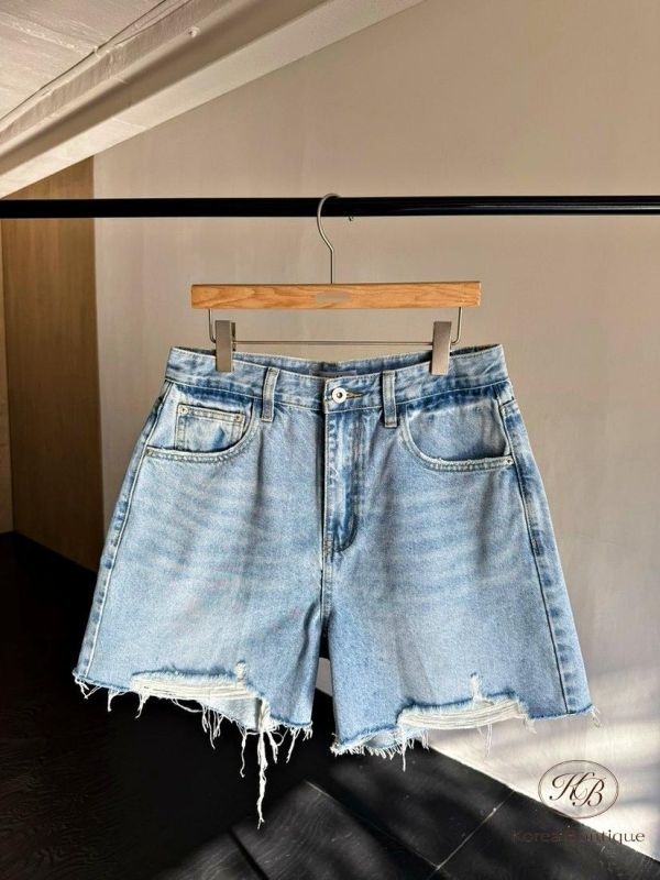 SS381 春季 破損牛仔褲 版型好看 