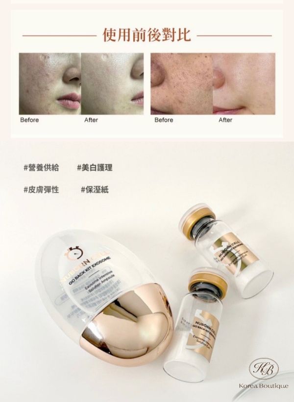Make09 Blanc Dubu Nuborn Cell Go Back Kit Exosome 外泌體高效安瓶精華 細胞+安瓶精華組合 