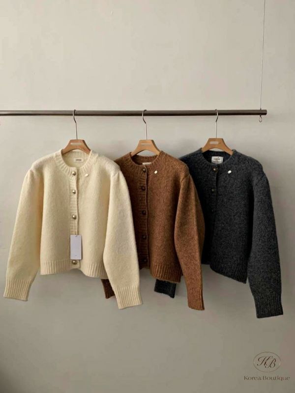 Fw282 秋季 小圓扣羊毛外套 