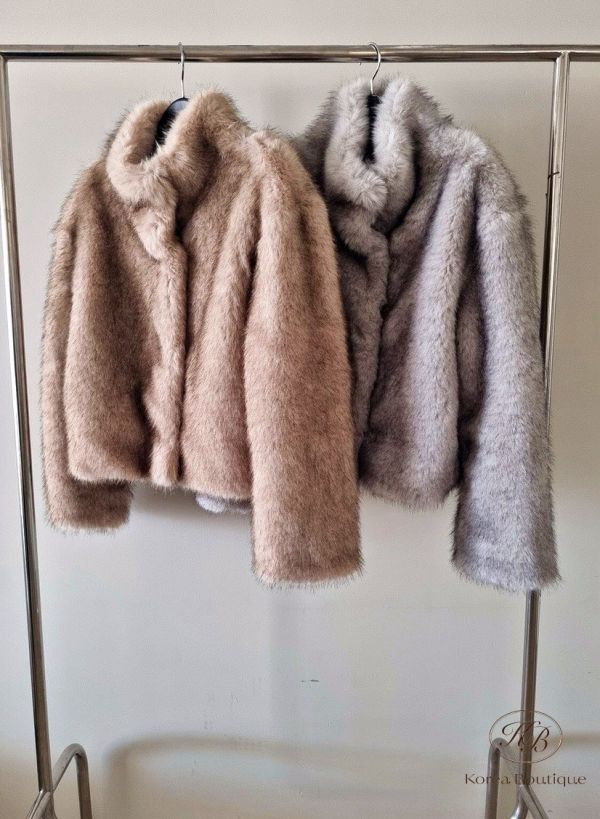 Fw414 秋季 皮草大衣外套 