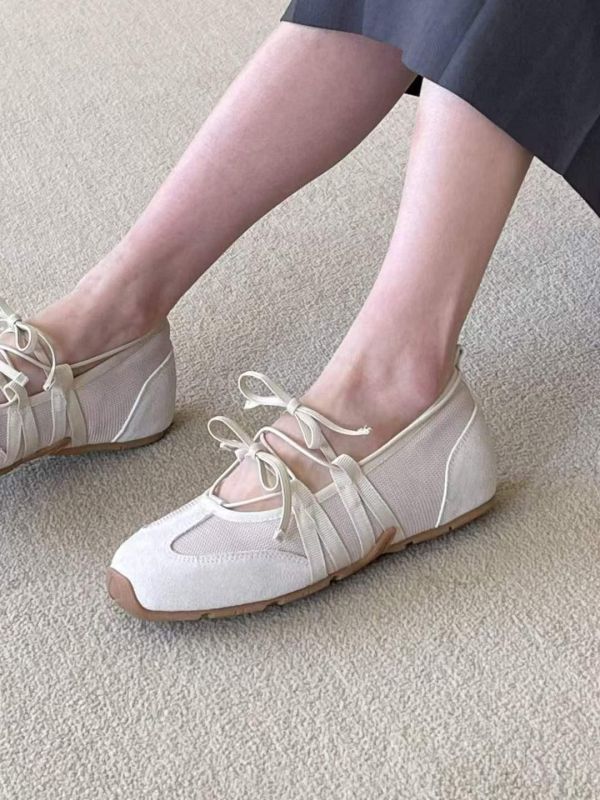 SS213 春季 真皮春款芭蕾娃娃鞋 