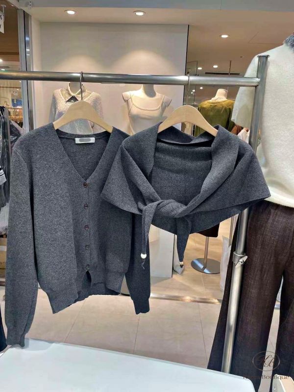 Fw363 秋季 圍巾外套組 