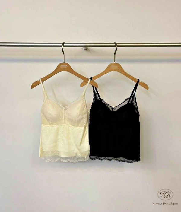 SS97 春季 超美法式蕾絲bra top 