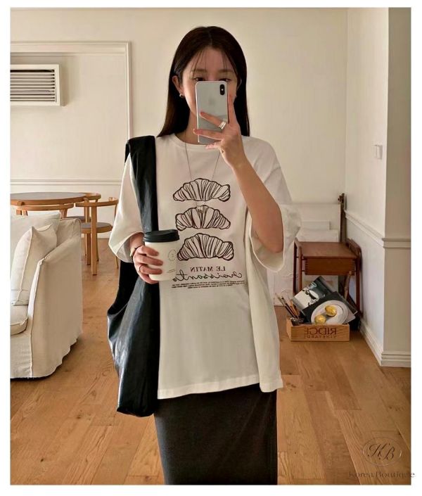 SS88 春季 超可愛可頌tee 