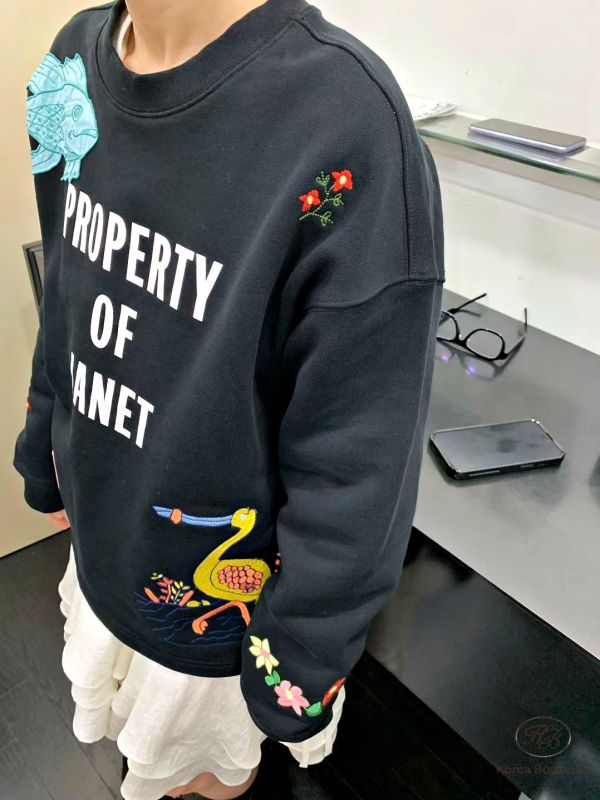 Fw274 秋季 重工刺繡圖騰衛衣 