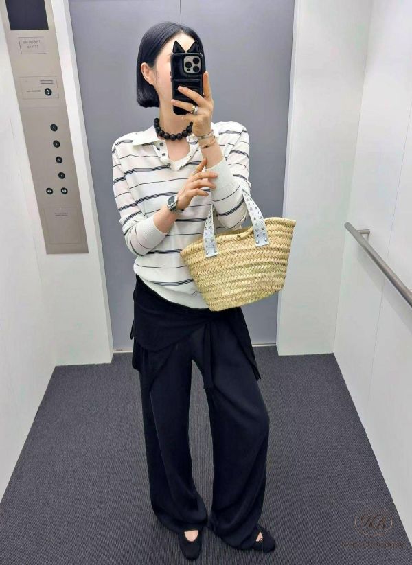 SS271 春季 設計家 質感鬆弛時髦長褲 