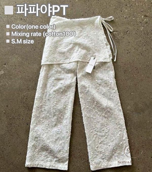 SS460 春季 裙簾蕾絲褲 