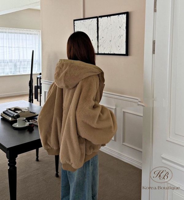 Fw396 秋季 正反兩穿的連帽外套 