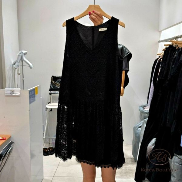 Fw161 秋季 蕾絲背心洋裝 