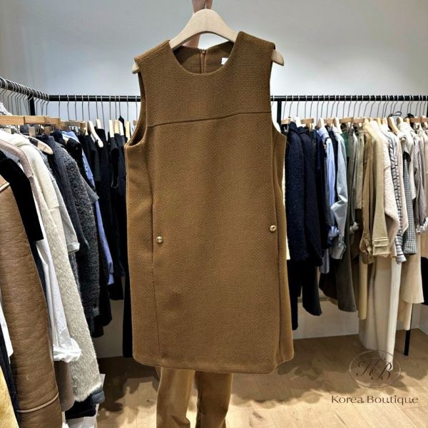 FWKR27 冬季 背心洋裝 有口袋 