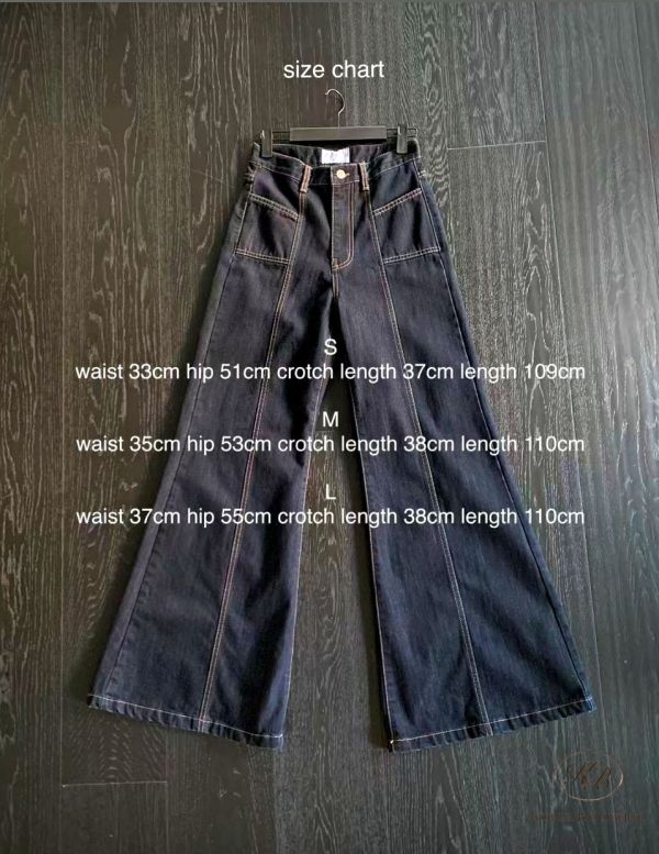 Fw435 冬季 腰部以下都是腿的牛仔褲 