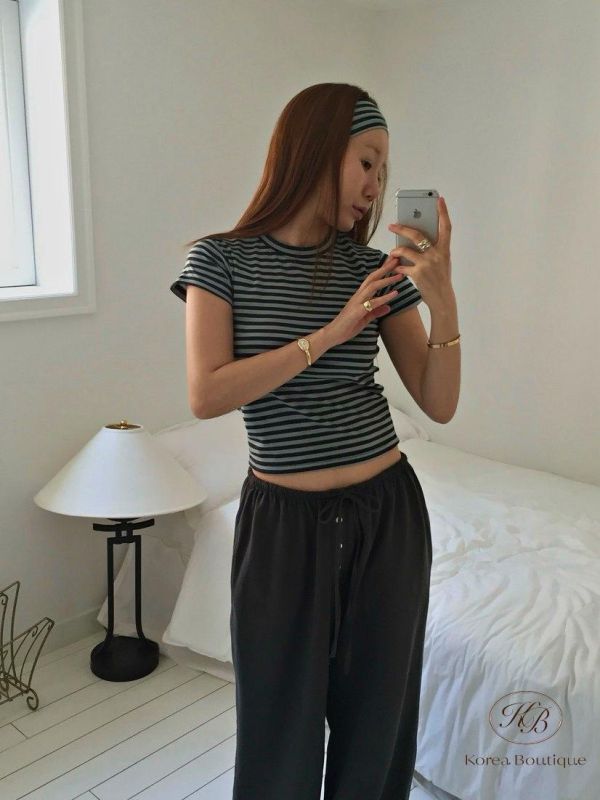 SS379 春季 條紋頭帶套組 一套配頭飾可可愛愛 